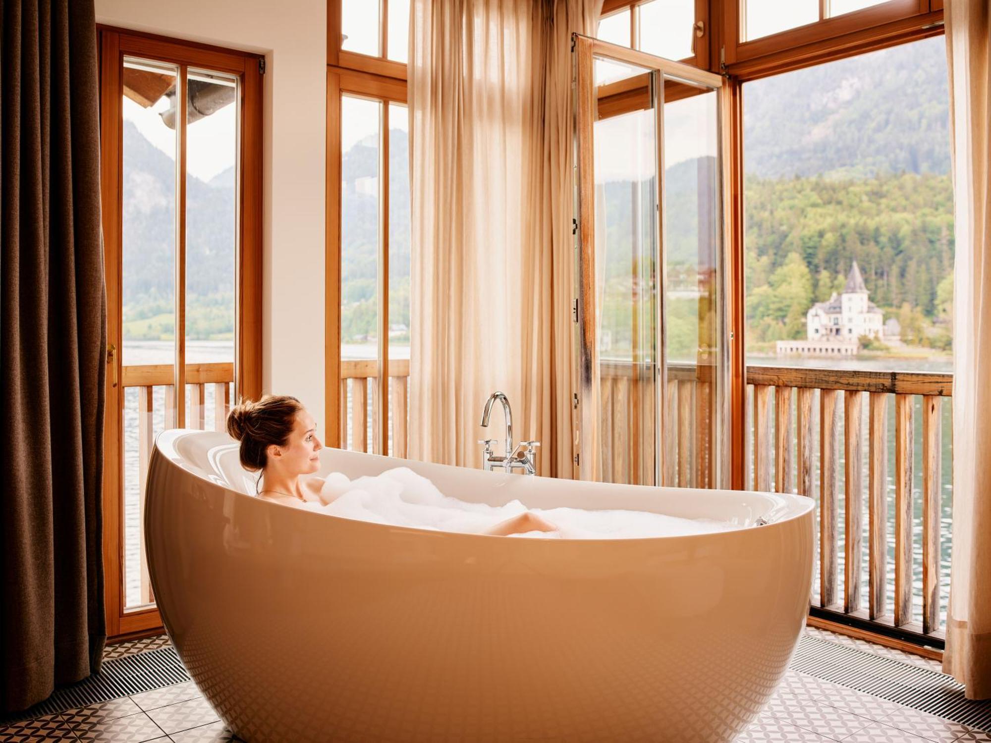 Tauroa Seehotel Grundlsee Exterior foto